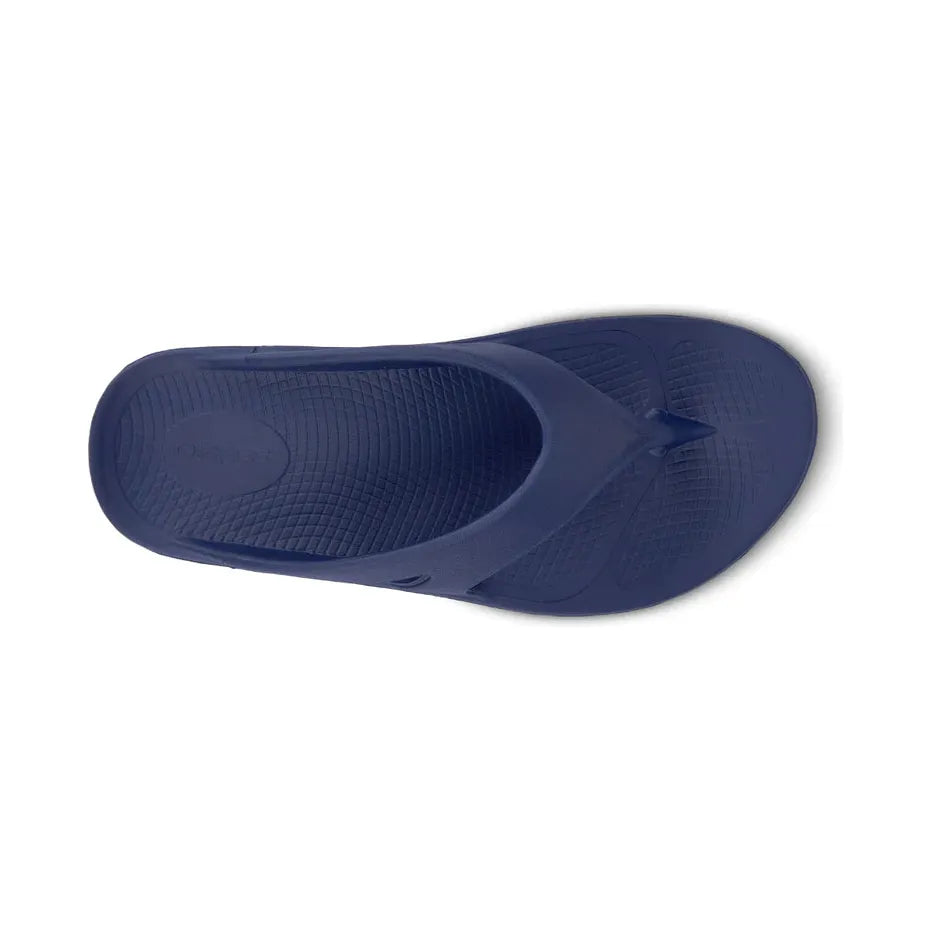 OOFOS Unisex OOriginal Flip Flops in Navy