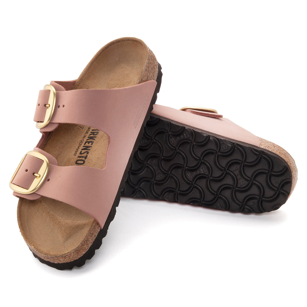Birkenstock Arizona Big Buckle Nubuck Leather in Old Rose 37EU