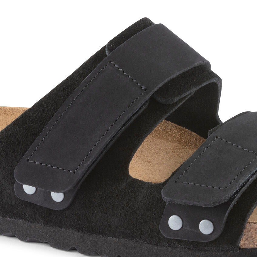 Birkenstock Women's Uji Nubuck-Suede Leather in Black