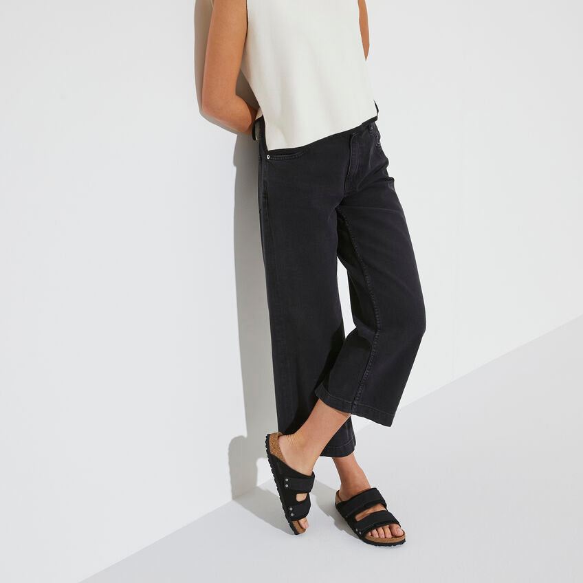 Birkenstock Women's Uji Nubuck-Suede Leather in Black