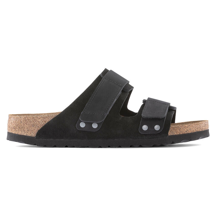 Birkenstock Women's Uji Nubuck-Suede Leather in Black