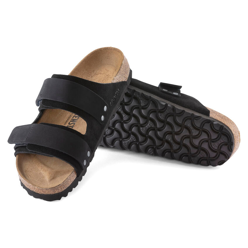 Birkenstock Women's Uji Nubuck-Suede Leather in Black