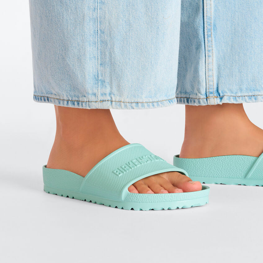 Birkenstock Barbados Eva Sandal in Surf Green