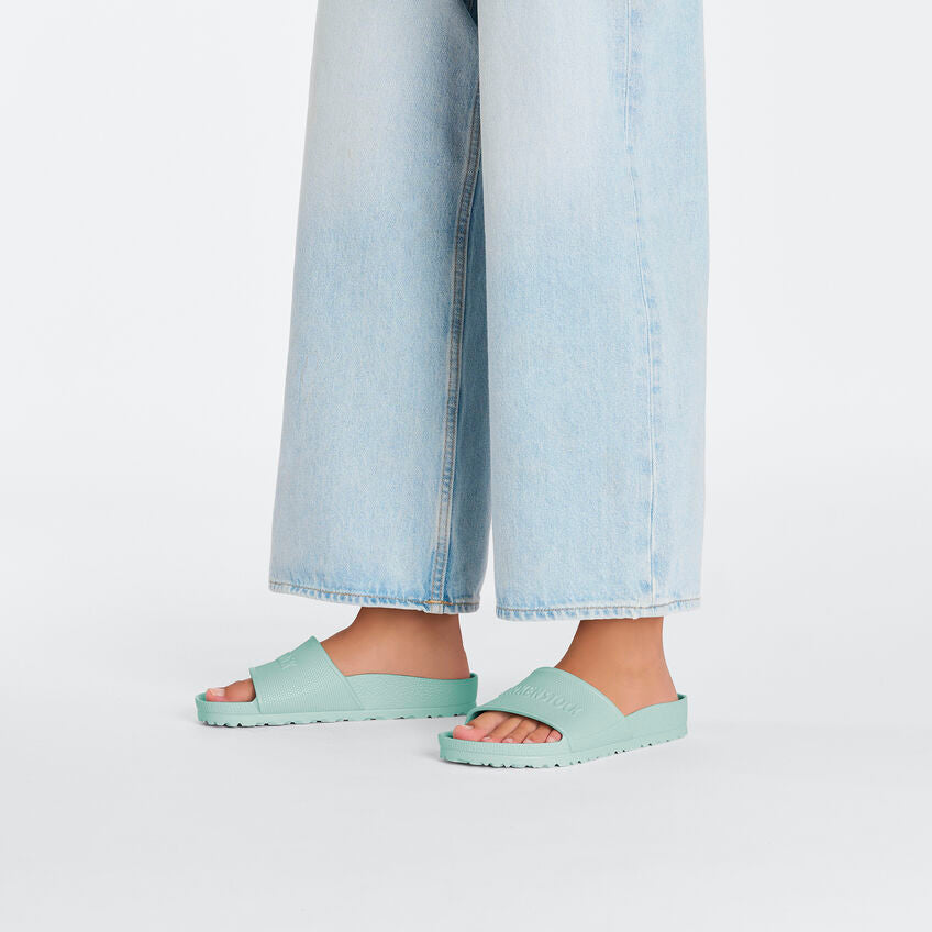 Birkenstock Barbados Eva Sandal in Surf Green