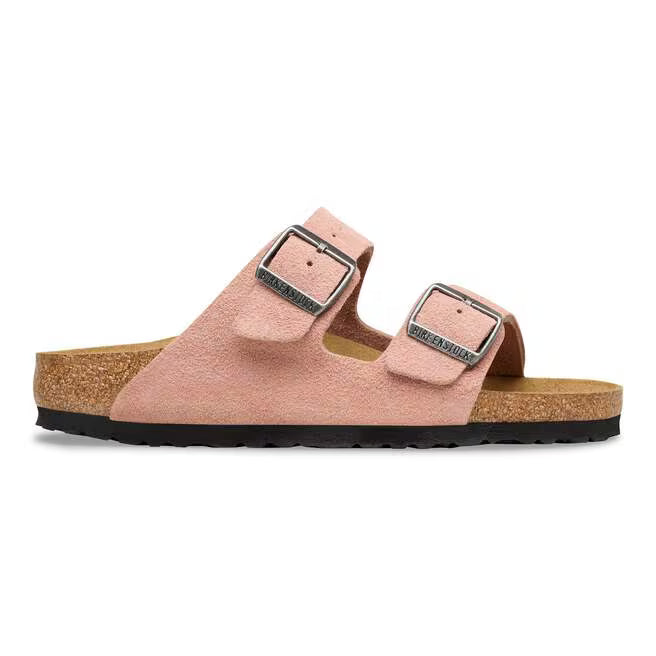 Birkenstock Arizona  Suede Leather in Pink Clay