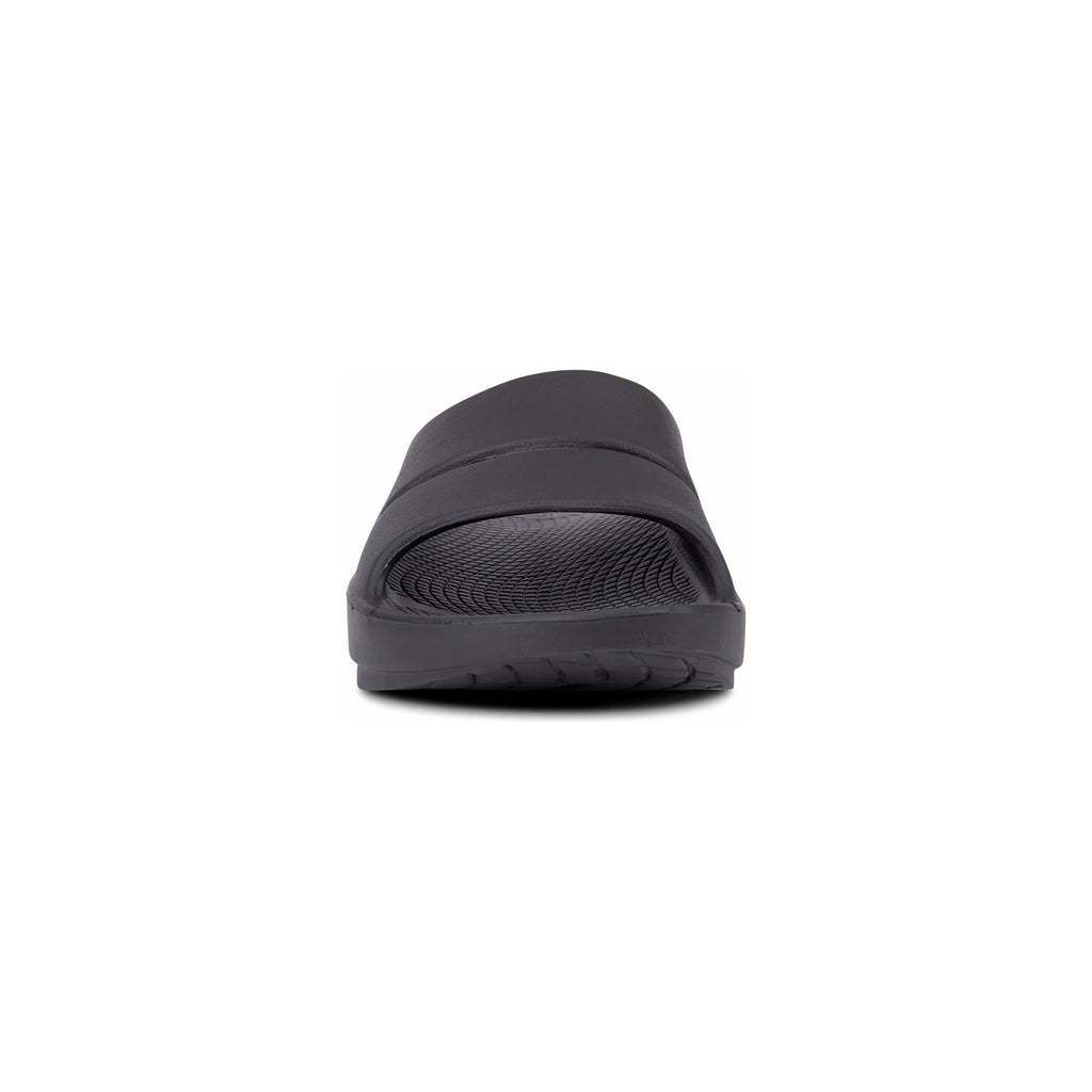 OOFOS Unisex Ooahh Slide Sandals in Black