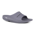 OOFOS Unisex Ooahh Slide Sandals in Slate