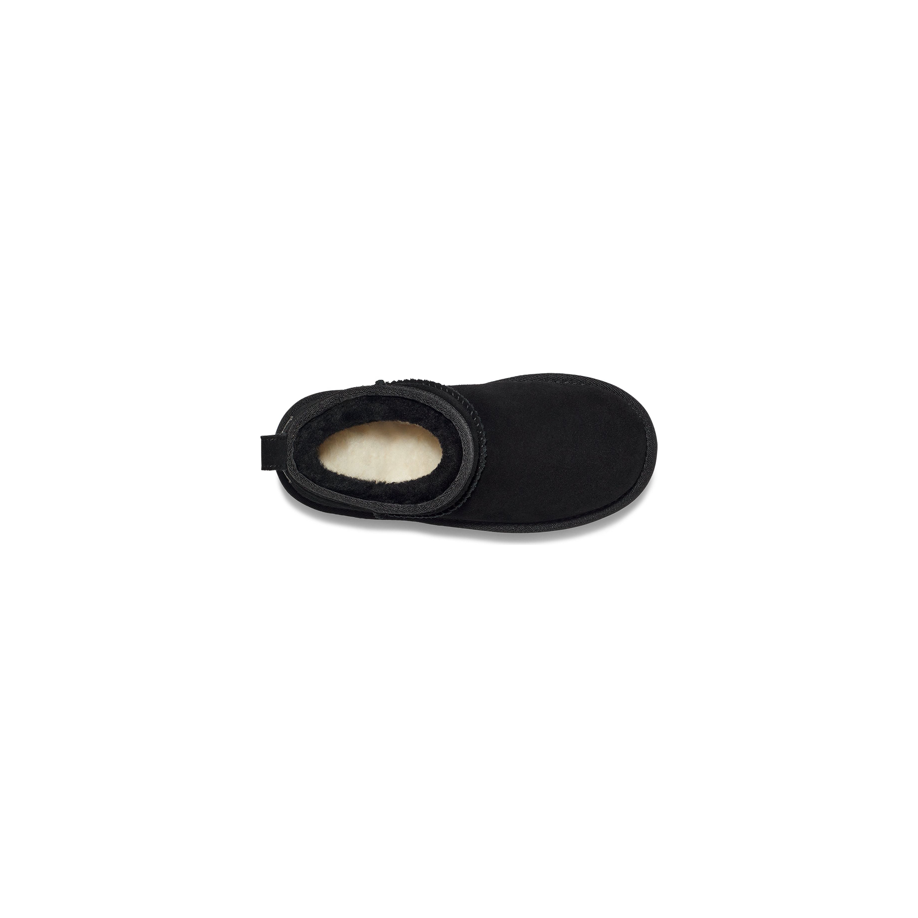 UGG Kid's Classic Ultra Mini Platform in Black