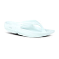 OOFOS Women's OOlala Thong Sandal in Ice