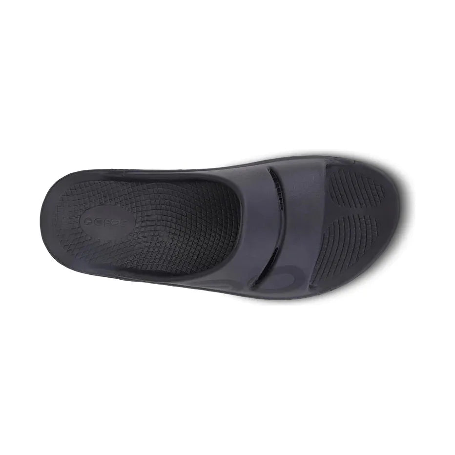 OOFOS Unisex Ooahh Sports Sandals in Black Matte