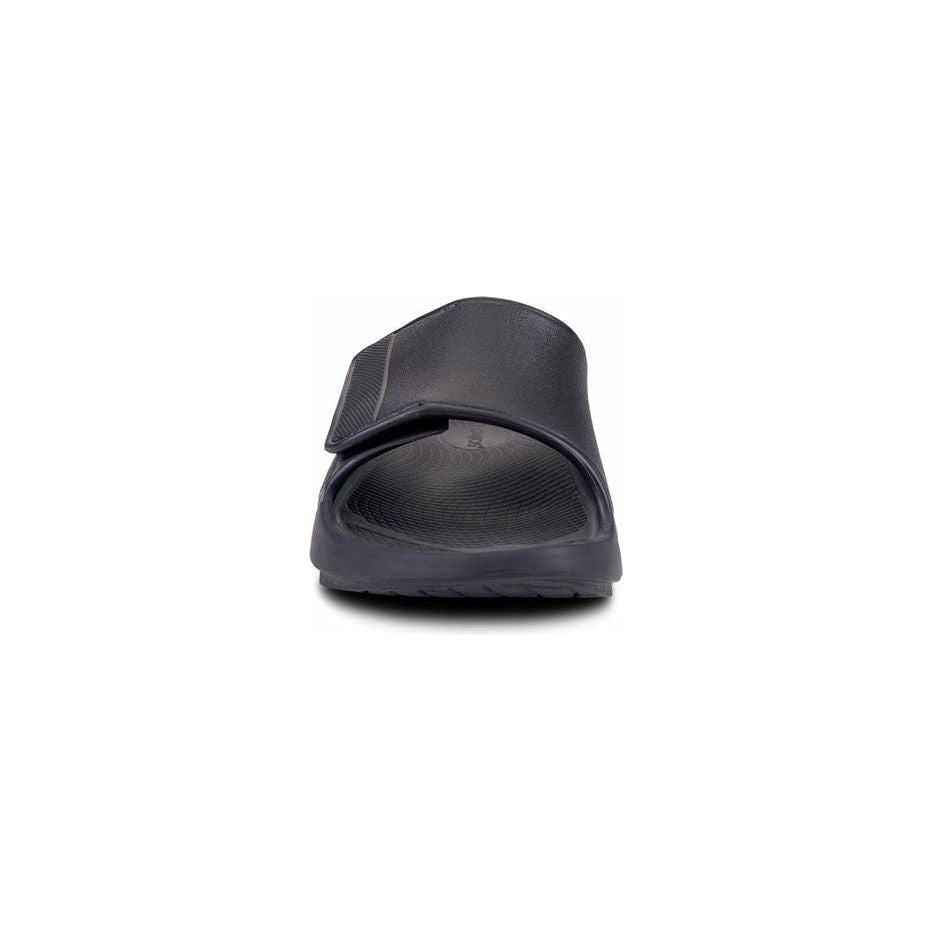 OOFOS Unisex Ooahh Sports Flex Sandals in Black Matte
