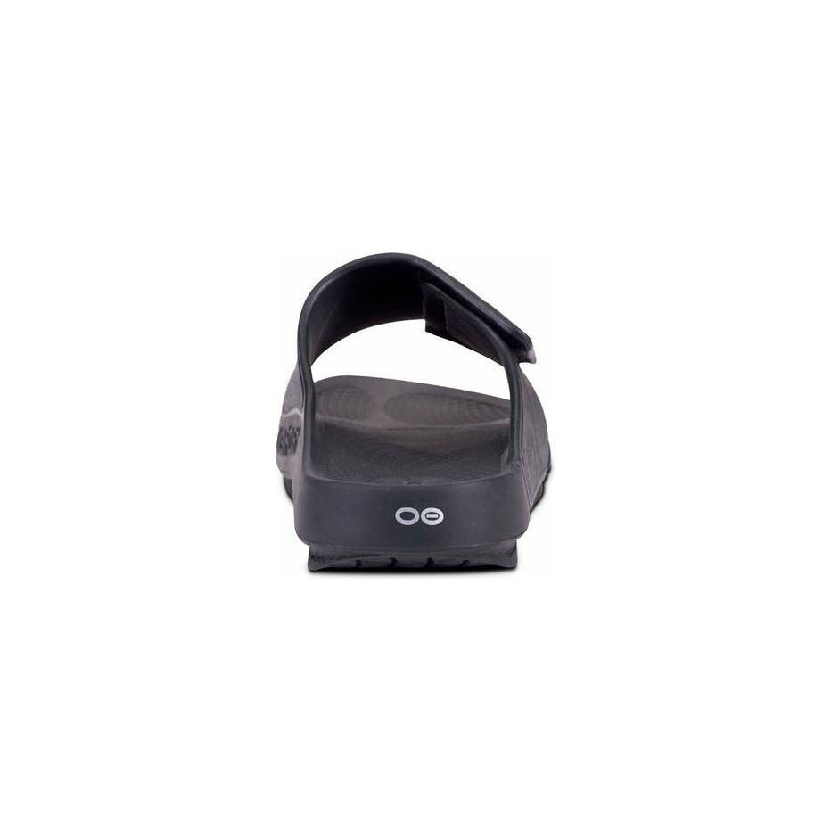 OOFOS Unisex Ooahh Sports Flex Sandals in Black Matte