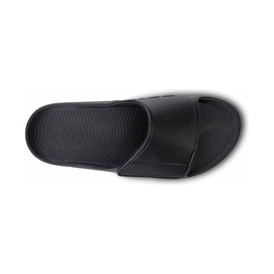 OOFOS Unisex Ooahh Sports Flex Sandals in Black Matte