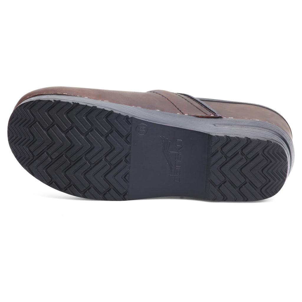 Dansko Women's Professional Clog in Antique Brown