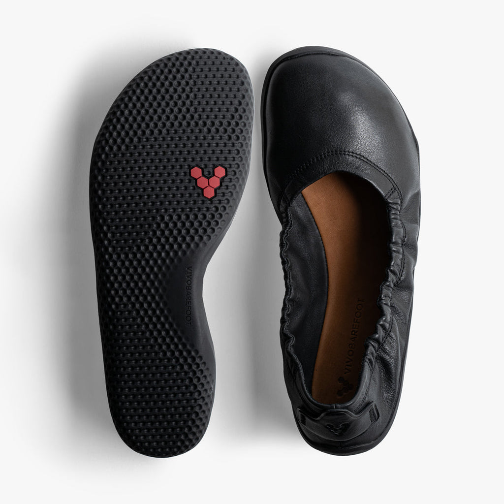 Vivobarefoot Womens Asana Yin Ballerina Leather
