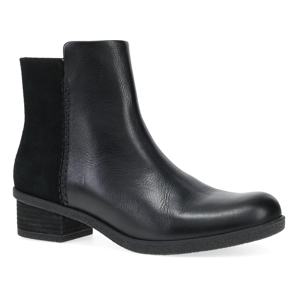 Dansko Women's Denay Black Waterproof Milled