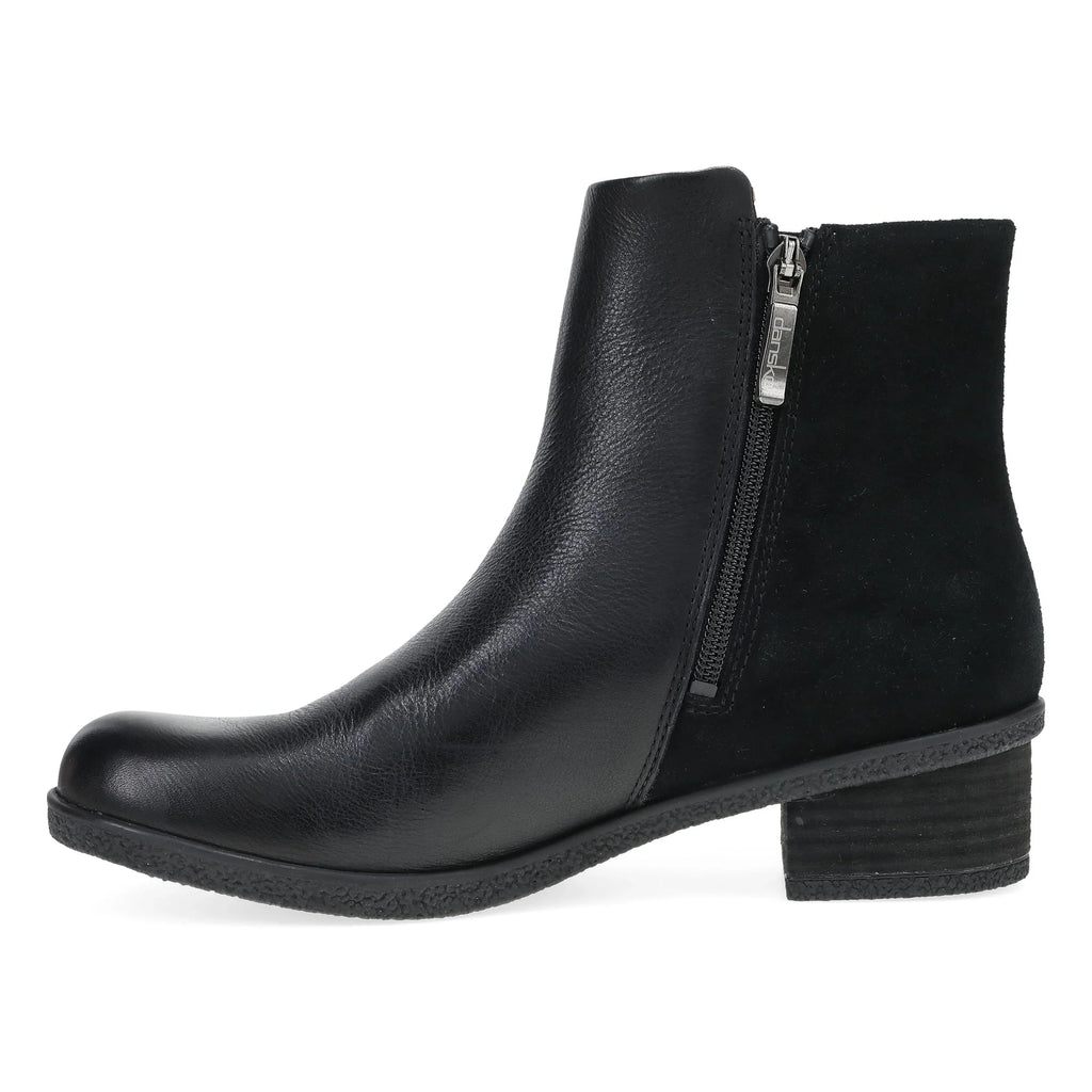 Dansko Women's Denay Black Waterproof Milled