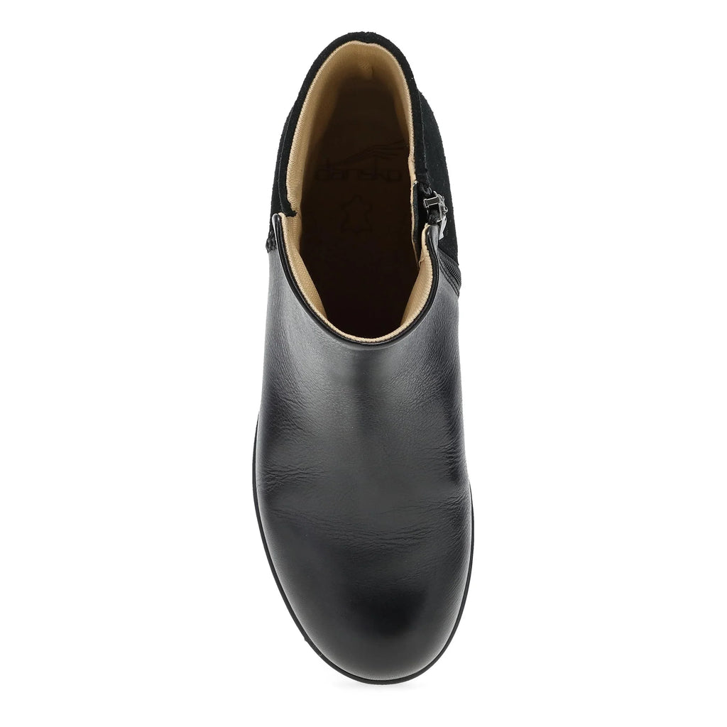 Dansko Women's Denay Black Waterproof Milled
