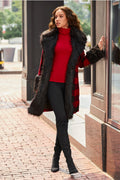Ponte Knit Pull On Legging Black