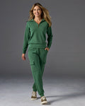 Luxe Lounge Cargo Pocket Jogger Pineneedle