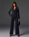 Pinstripe Pant Gray/Blue