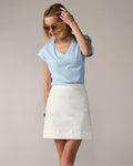 Chic Denim Skort White/Denim