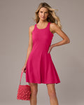 Tank A-Line Dress Raspberry