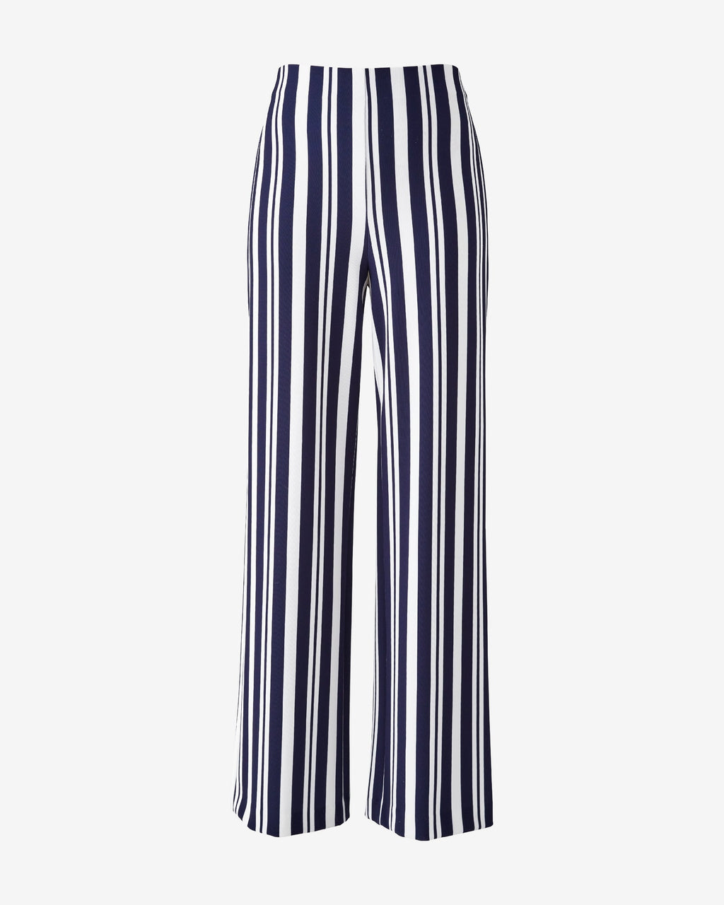Beyond Travel Print Palazzo Pant Sophisticated Stripe