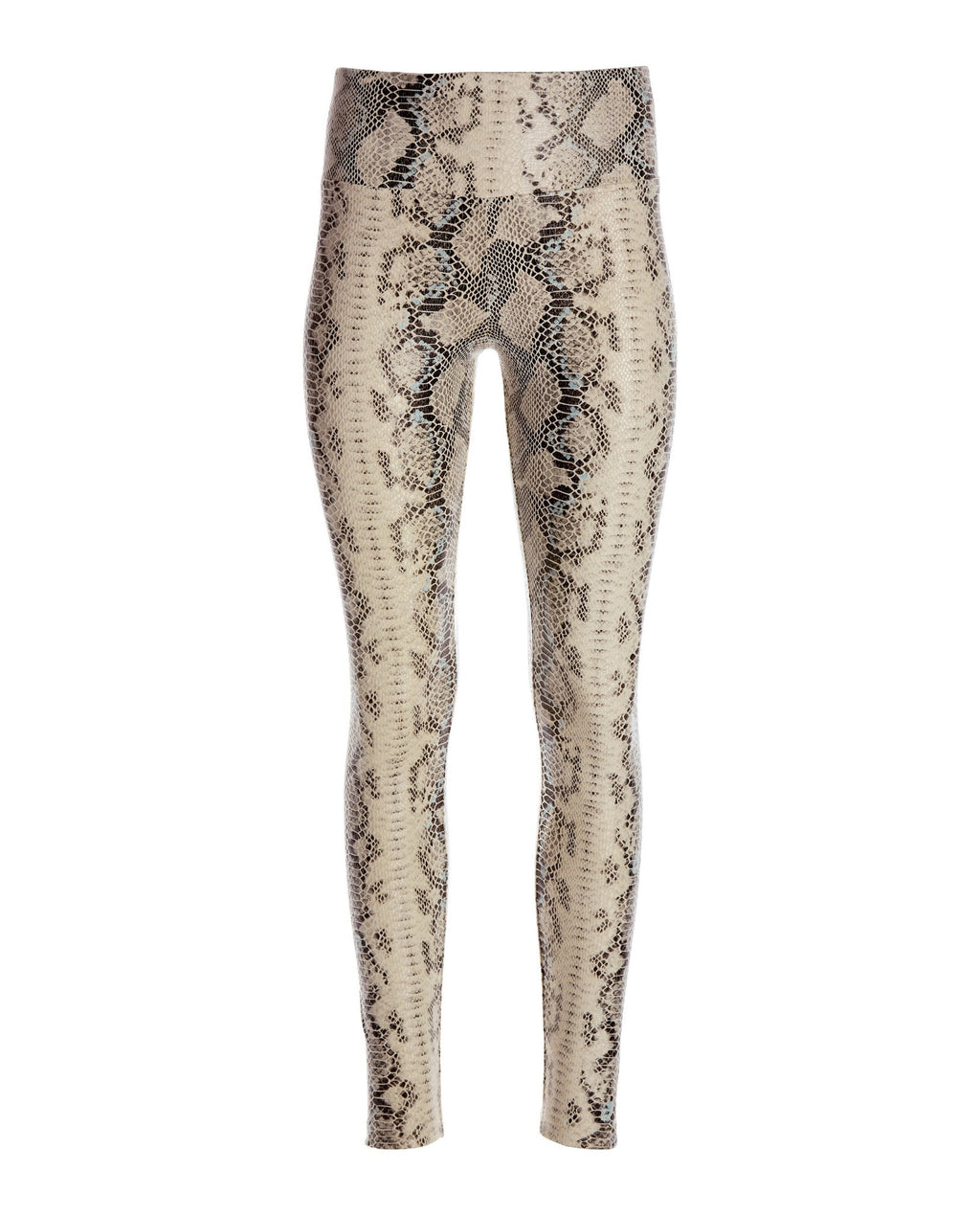 Off White Snake Faux Leather Legging Off White Multi