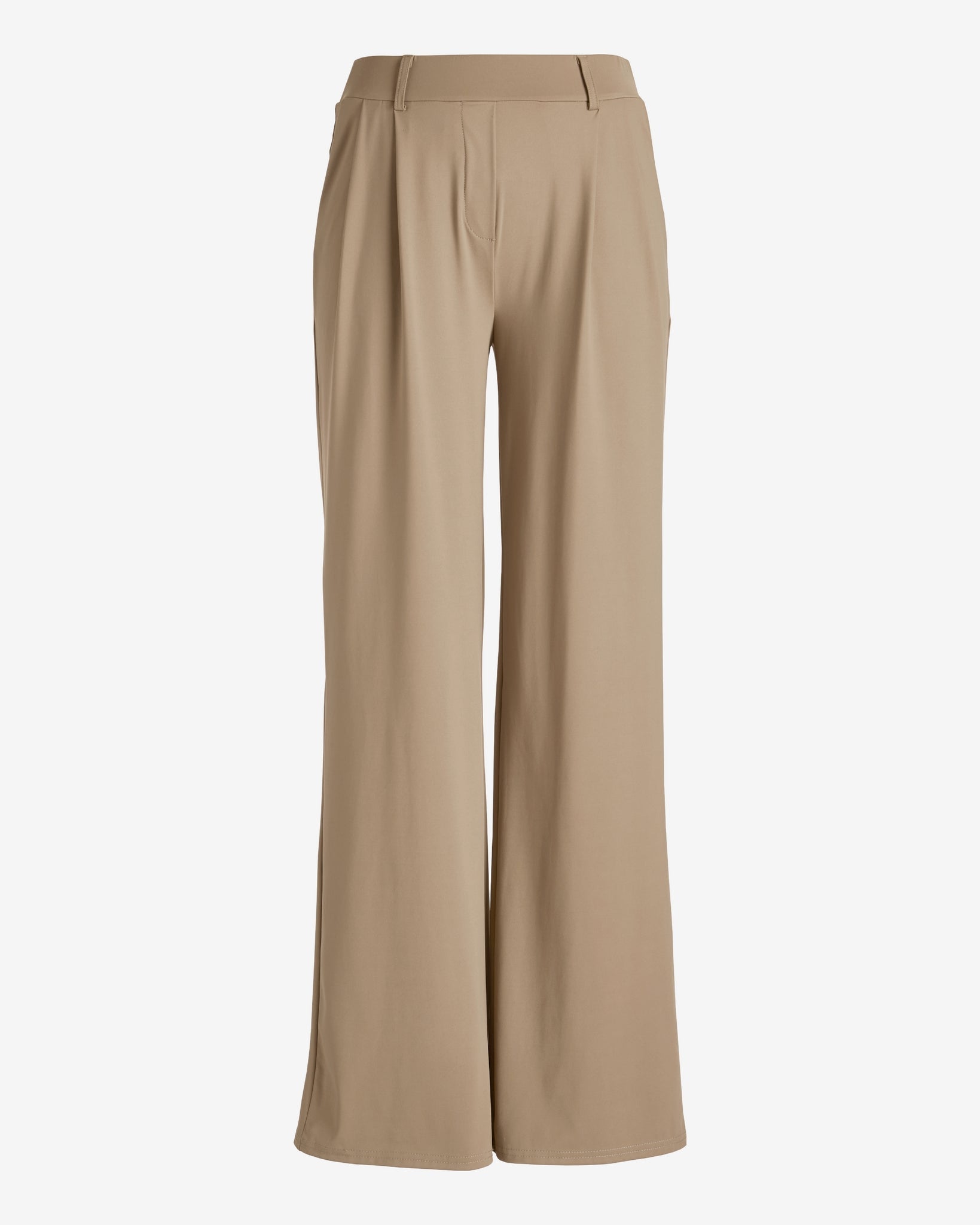 Pleated Pull On Stretch Pant Tigers Eye