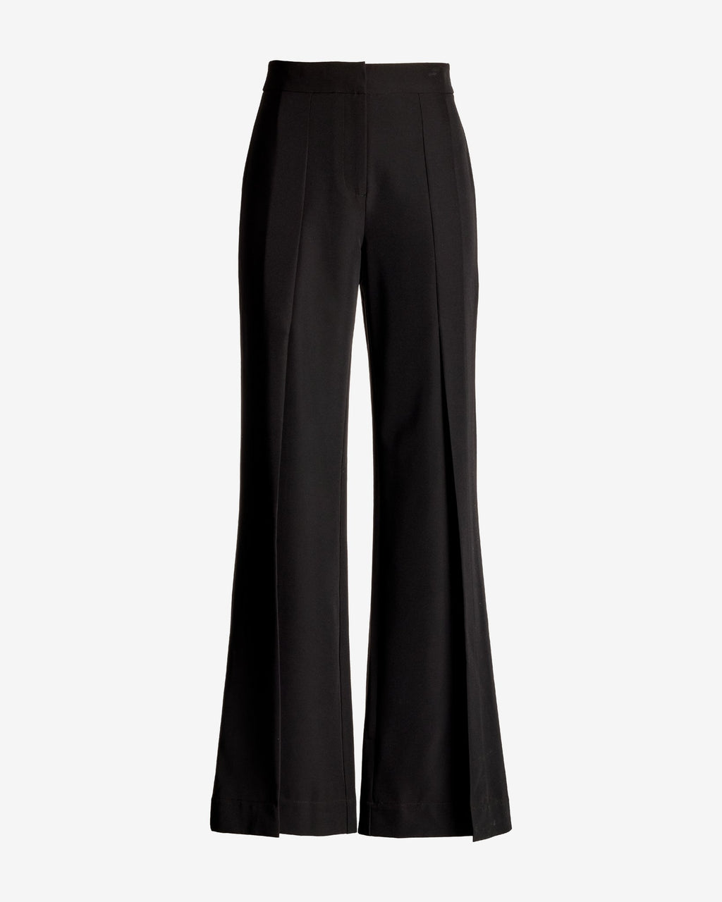 Slit Front Trouser Pant Black