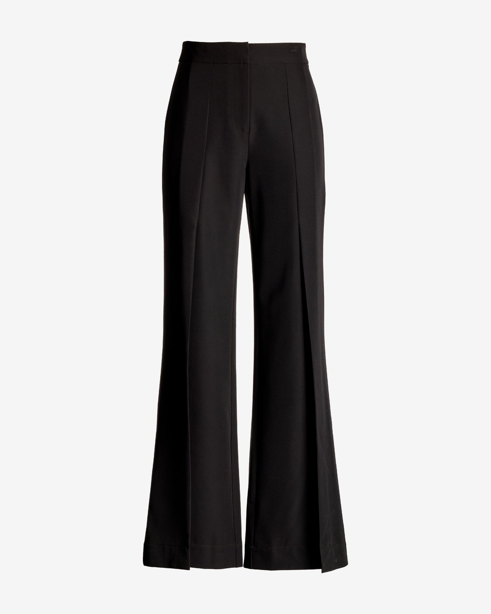 Slit Front Trouser Pant Black
