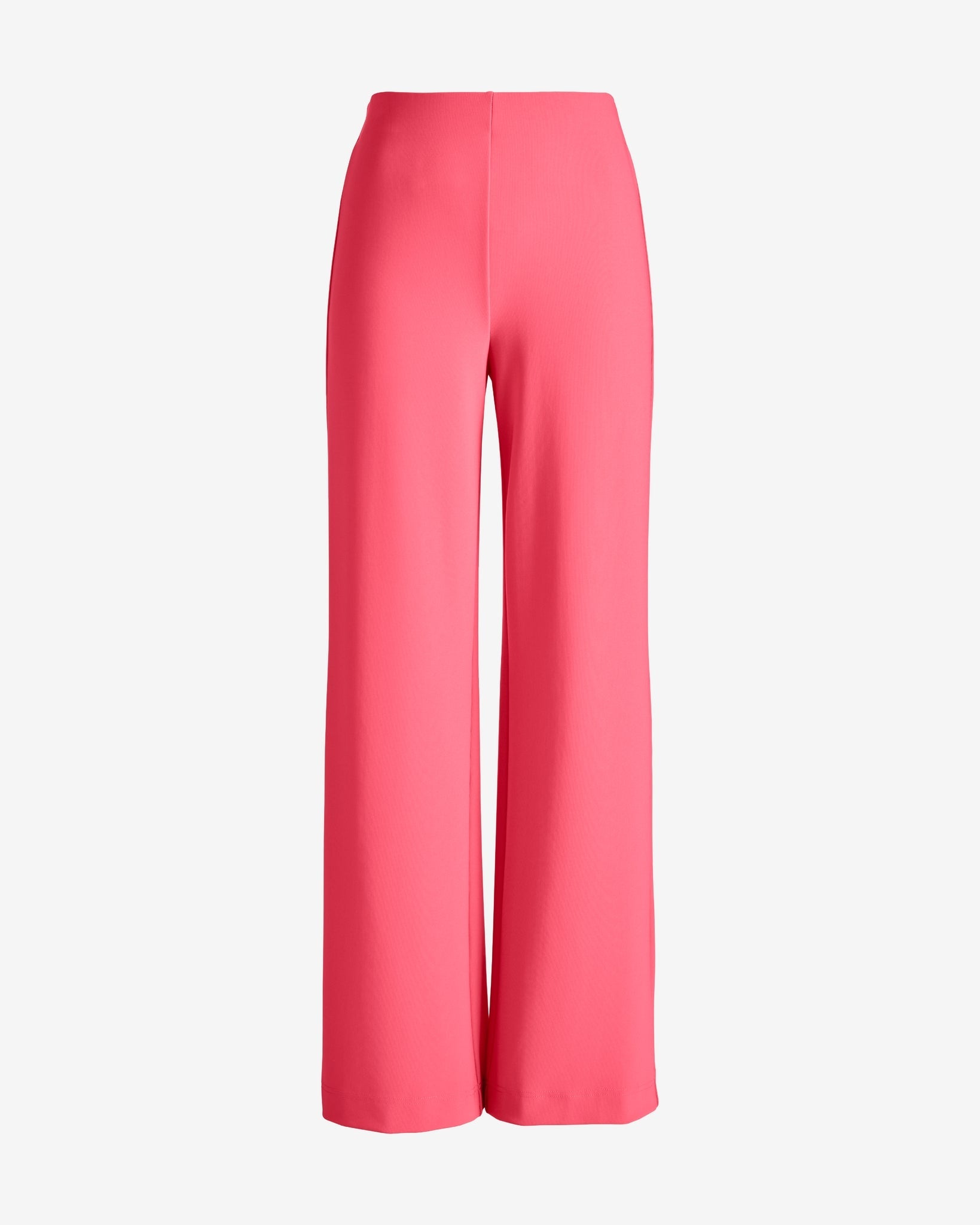 Beyond Travel High Rise Palazzo Pant Pink Lemonade