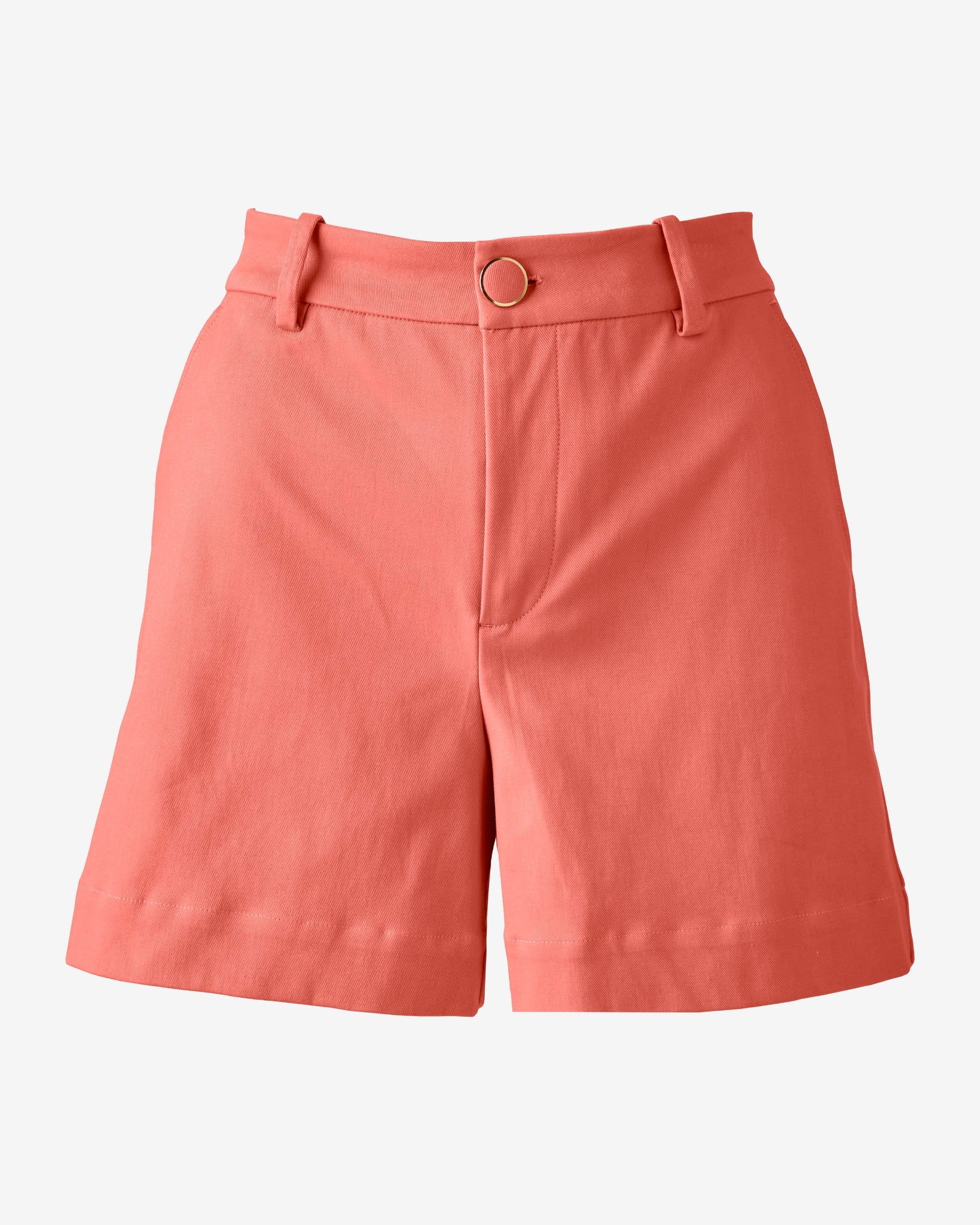 Relaxed Twill Short Georgia Peach