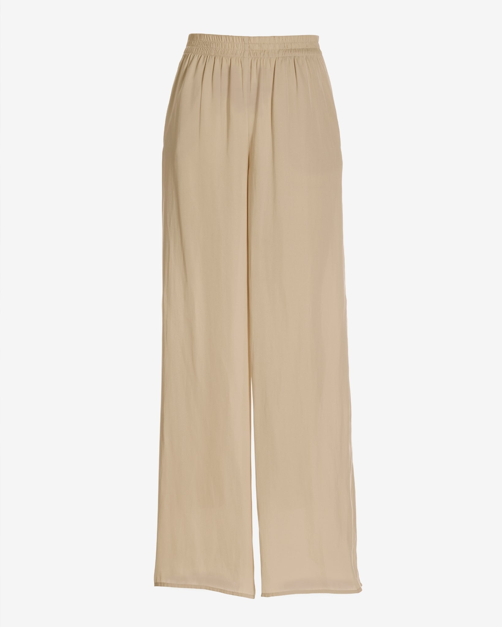 Malibu Flowy Wide Leg Pant Champagne