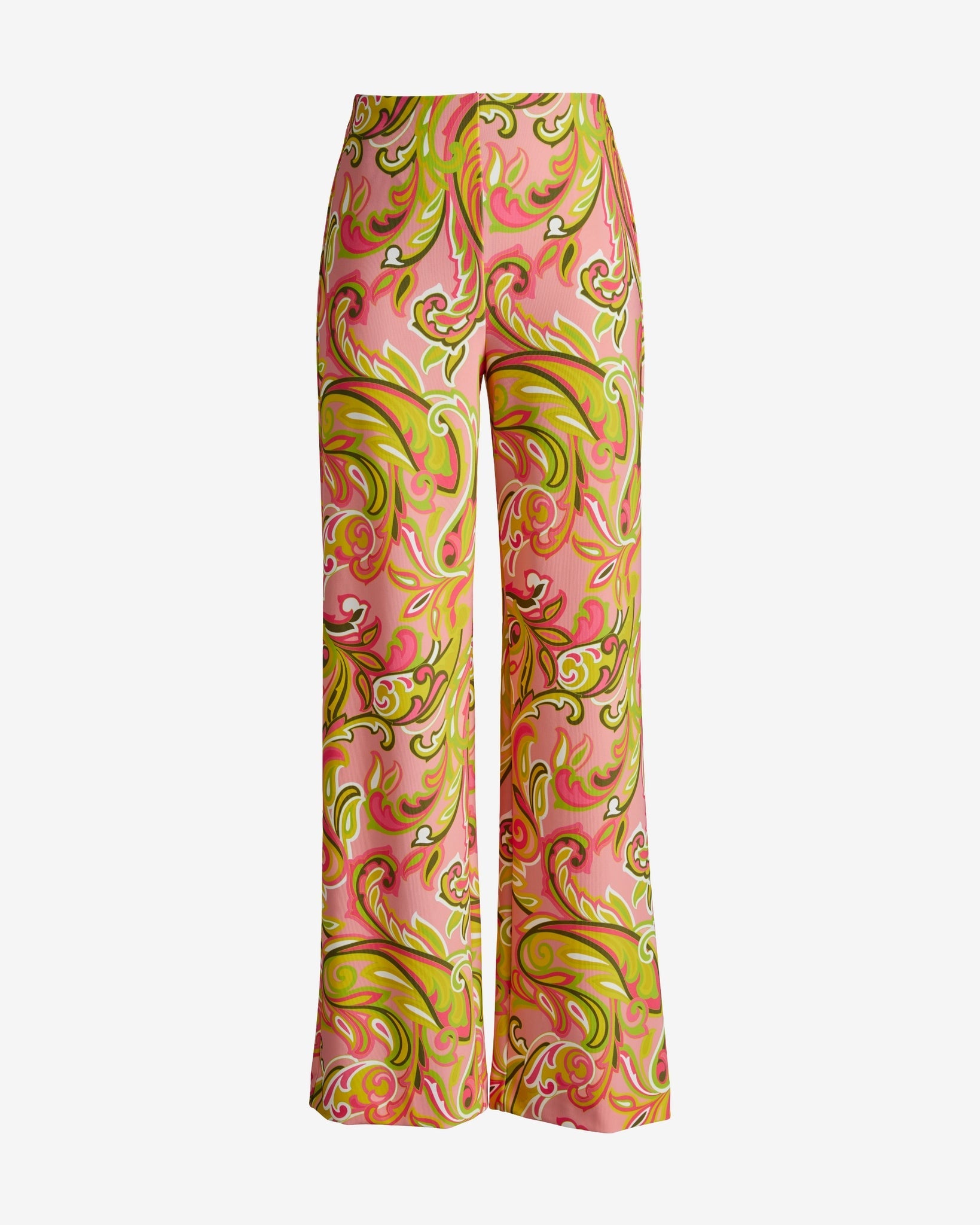 Beyond Travel Print Palazzo Pant Sunrise Paisley