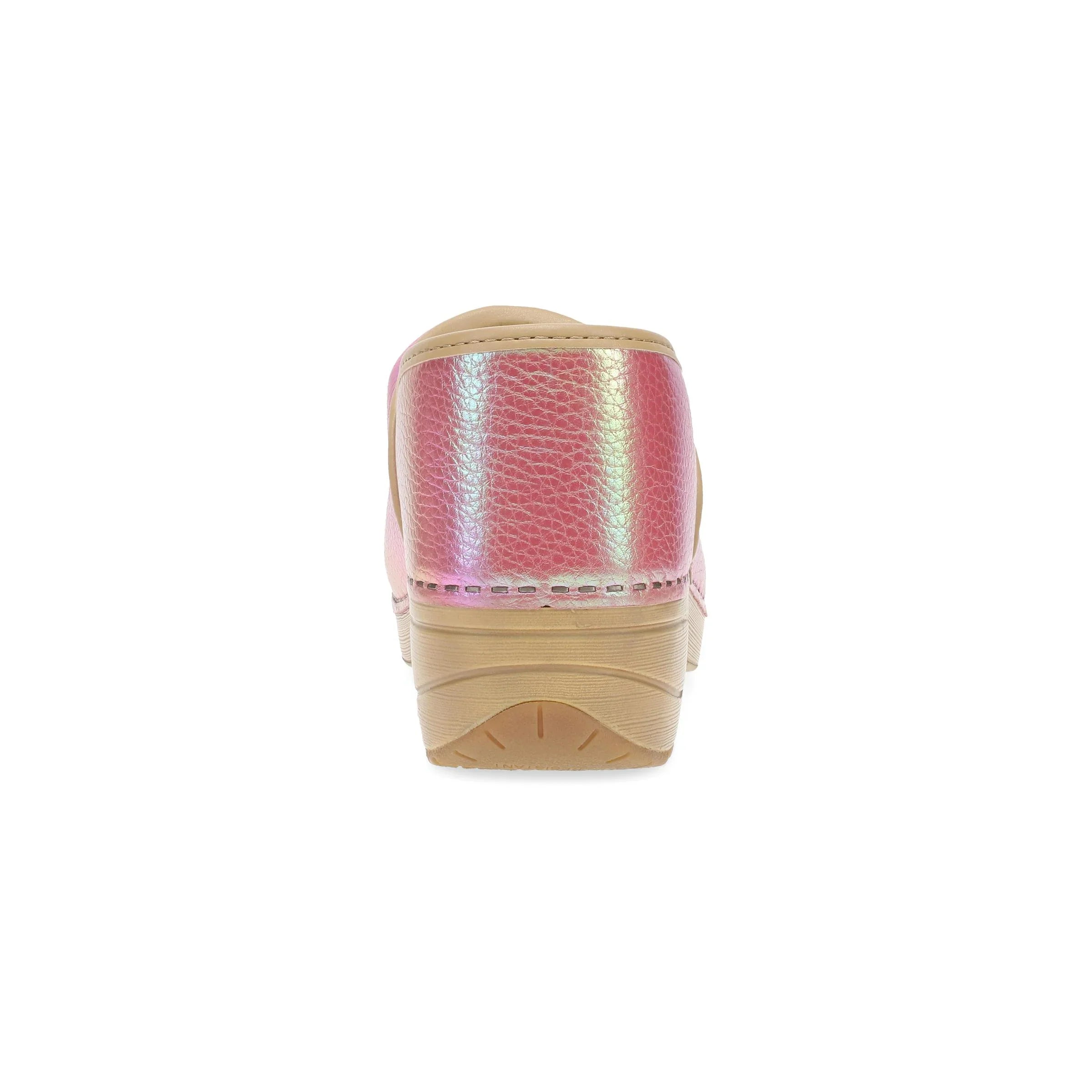 Dansko Women's XP 2.0 in Pink Iridescent Leather Clog
