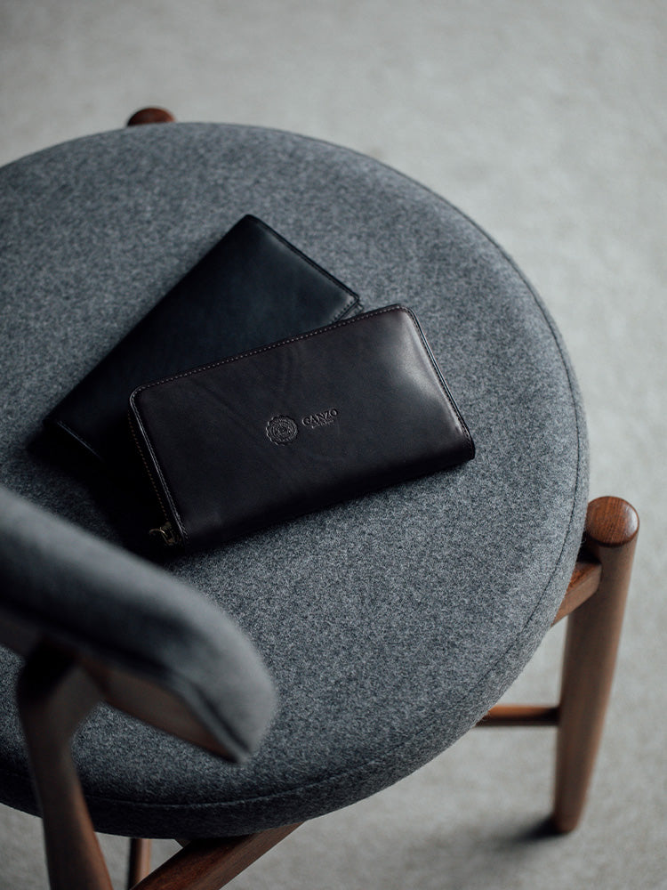 GUD2 Long Wallet with Zipper Coin Purse
