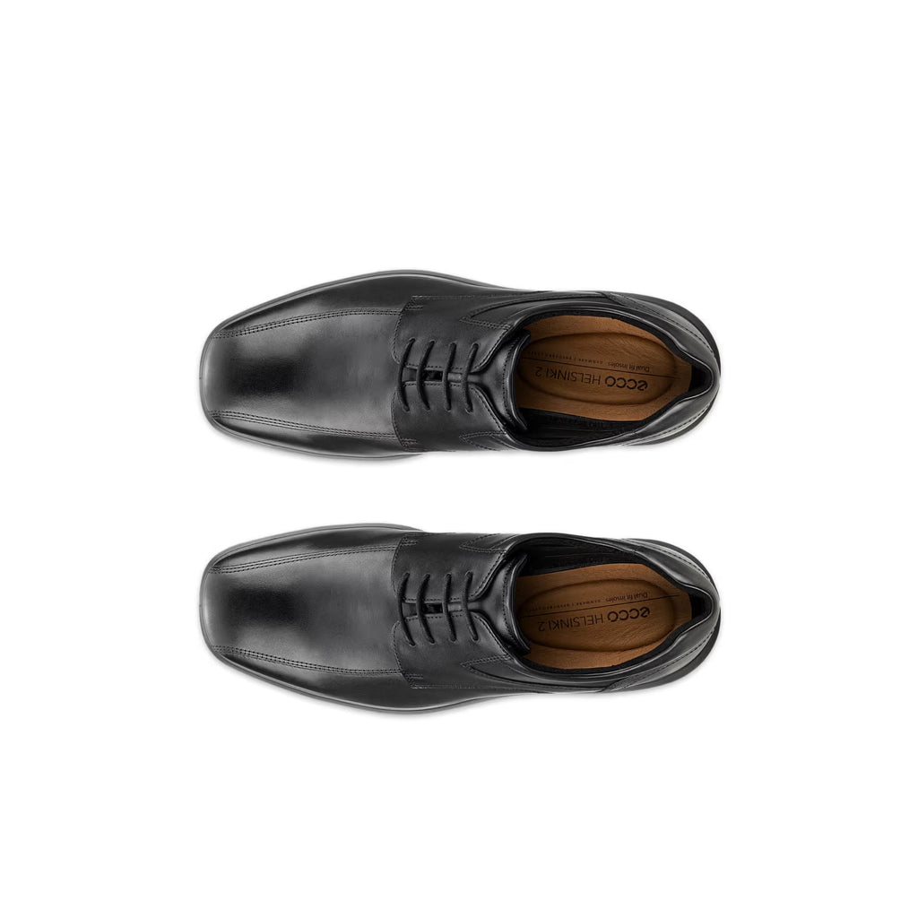 ECCO Men's Helsinki 2.0 Bike Toe Tie in Black