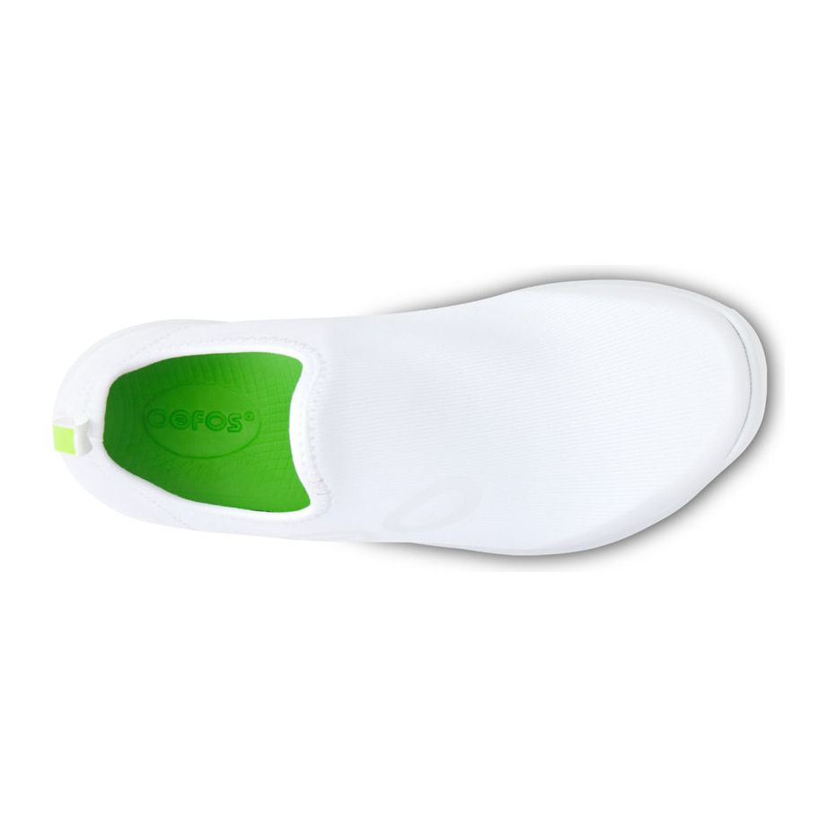 OOFOS Women's OOmg Sport Low Shoe in White