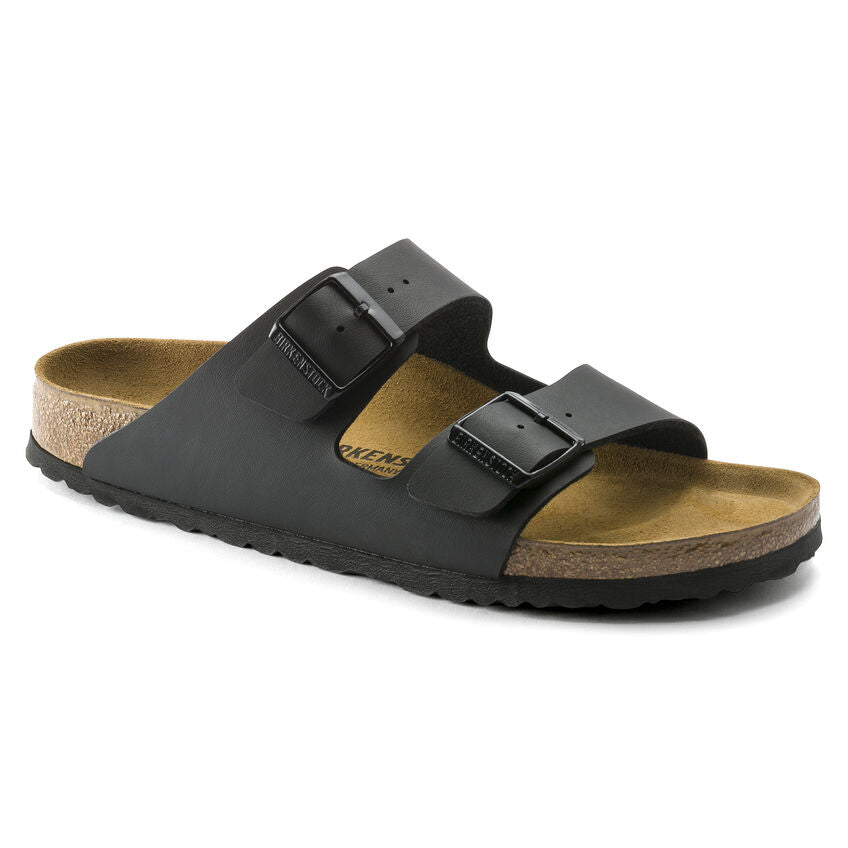Birkenstock Arizona Birko-Flor Classic Footbed Sandal in Black