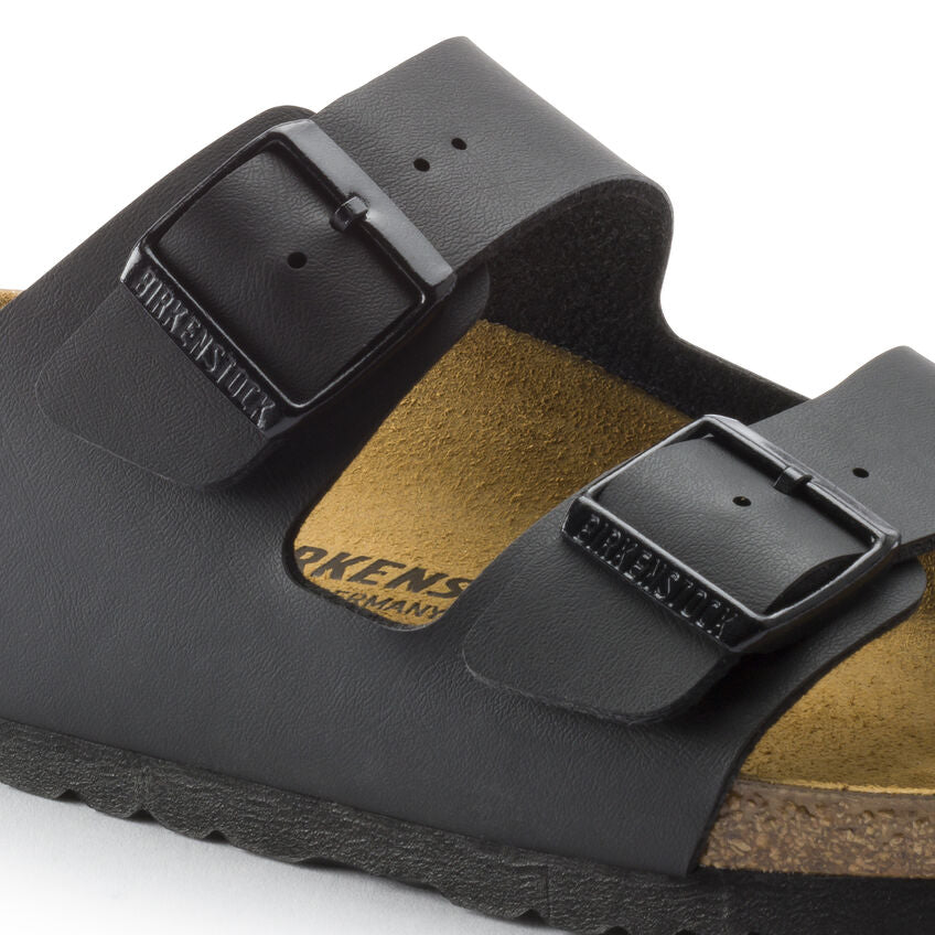 Birkenstock Arizona Birko-Flor Classic Footbed Sandal in Black