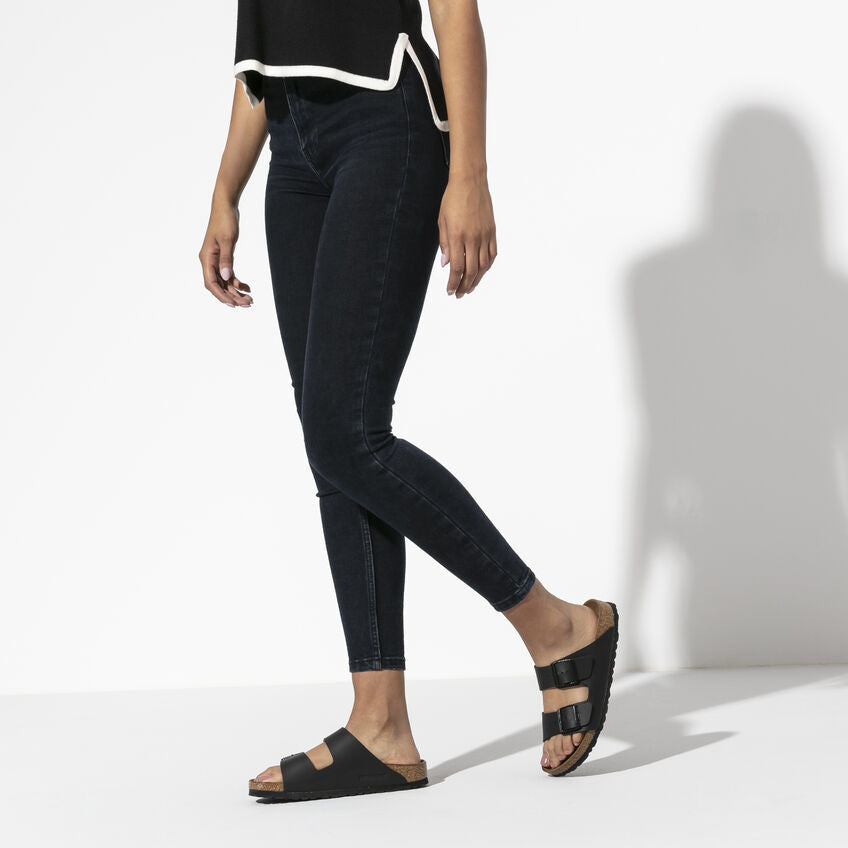 Birkenstock Arizona Birko-Flor Classic Footbed Sandal in Black