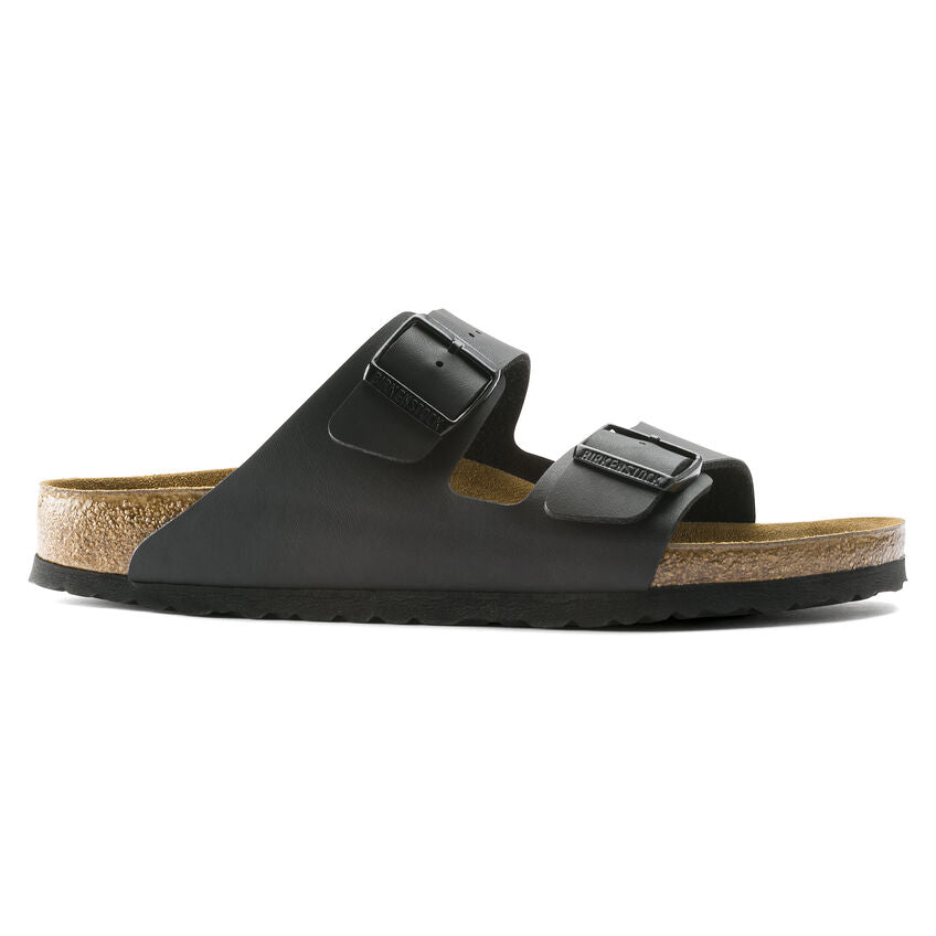 Birkenstock Arizona Birko-Flor Classic Footbed Sandal in Black