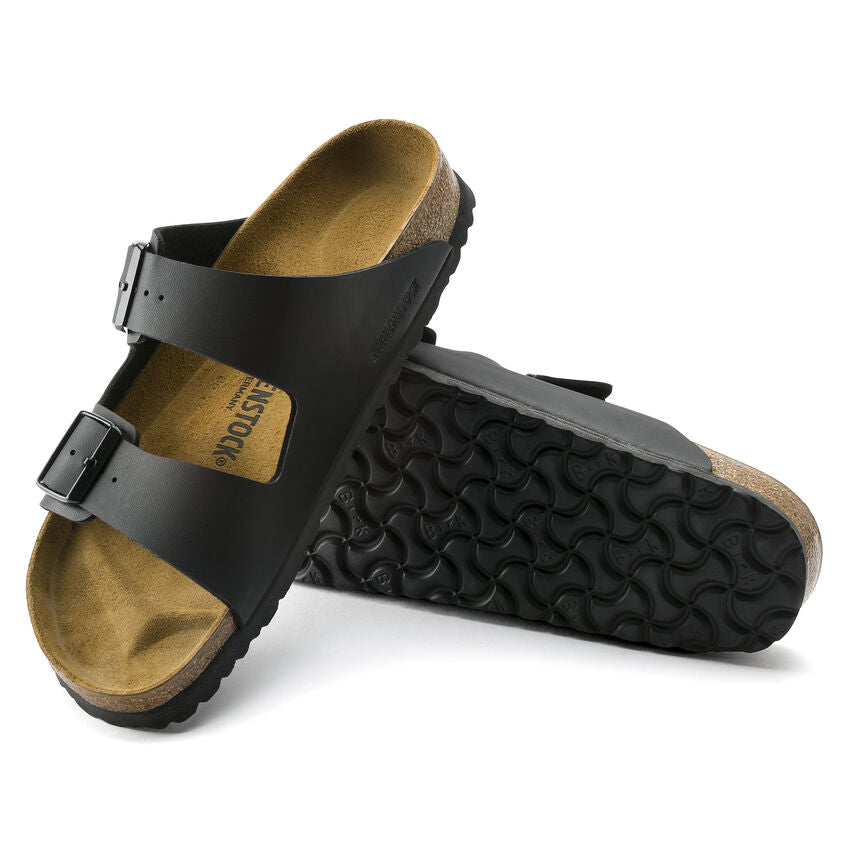 Birkenstock Arizona Birko-Flor Classic Footbed Sandal in Black