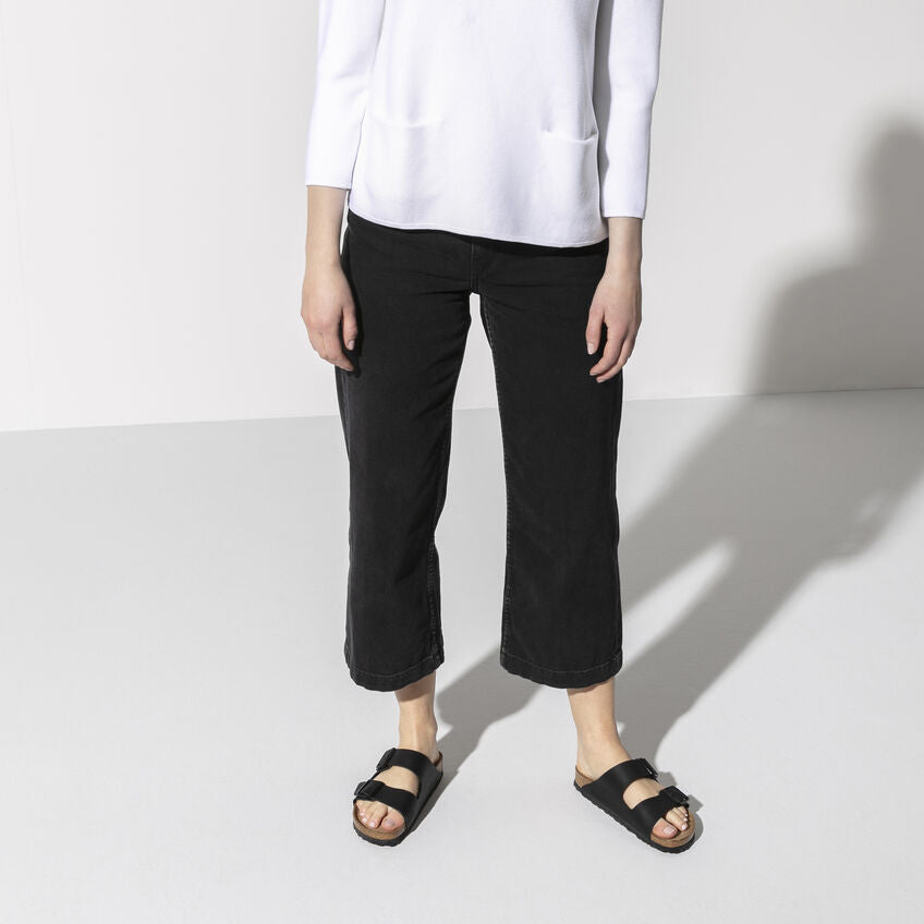 Birkenstock Arizona Birko-flor Soft Footbed Sandal in Black