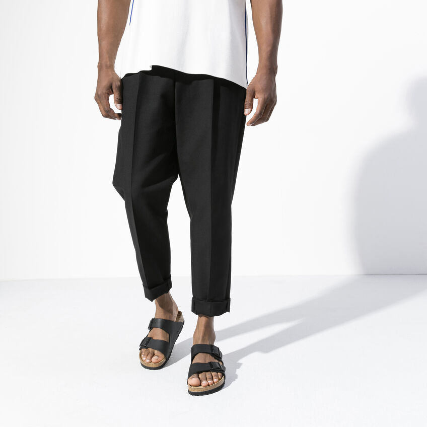 Birkenstock Arizona Birko-flor Soft Footbed Sandal in Black