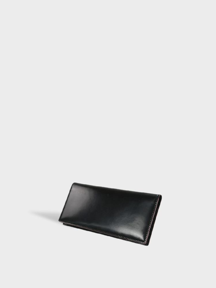 SHELL CORDOVAN 2 Long Wallet without Gusset