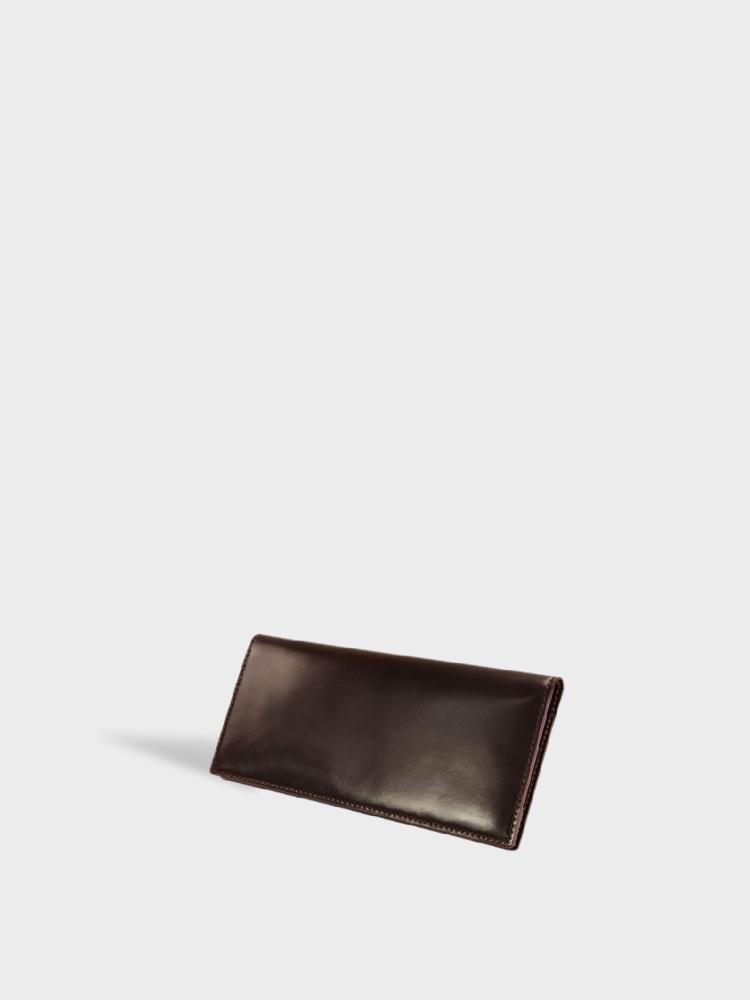 SHELL CORDOVAN 2 Long Wallet without Gusset