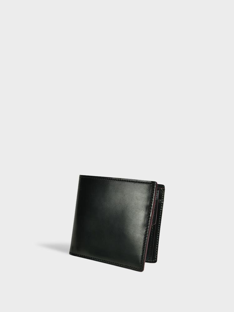 SHELL CORDOVAN 2 Bi-fold Wallet with Coin Purse